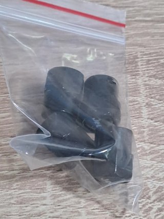 4 Tapones Válvula Jeep Negros