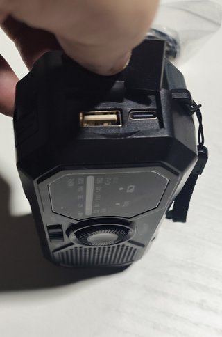 Radio de Emergencia Multifunción negro