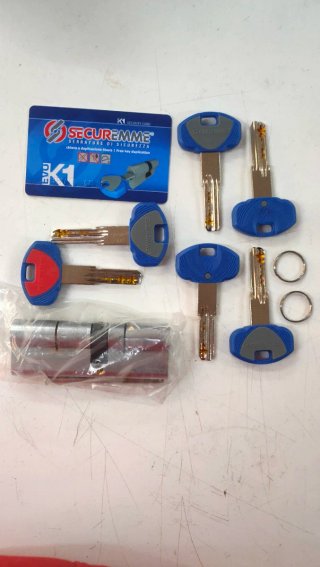 Cilindro Seguridad SECUREMME K1 40-50mm