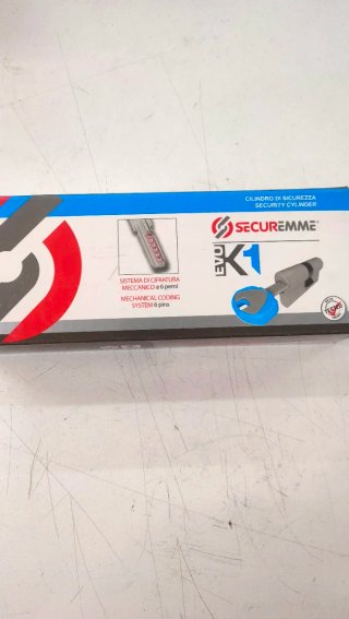 Cilindro Seguridad SECUREMME K1 40-50mm