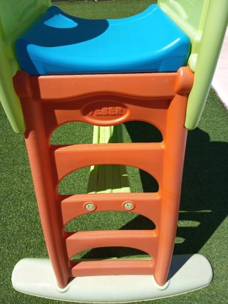 Tobogán Feber grande piscina niños