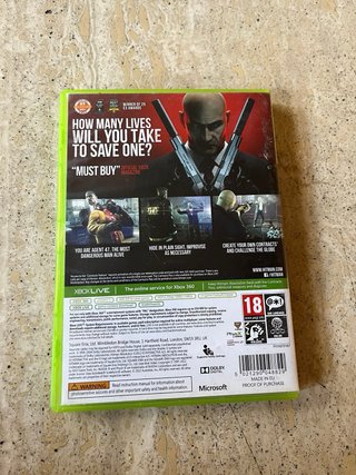 Hitman Absolution Xbox 360
