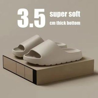 Chanclas Minimalistas Cómodas Beige/Marrón