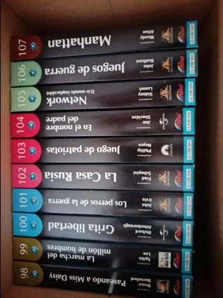 113 películas. Si te interesa alguna 1'50.