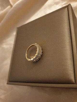 Anillo Chapado Oro 18k Talla 7
