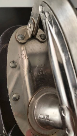 Pattini da hockey su ghiaccio retro vintage Bauer