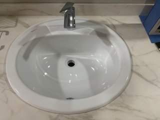 Lavamanos Valadares Miramar Encastre Blanco