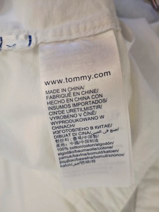 Camisa Tommy Hilfiger Blanca