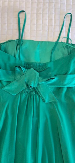 Vestido de fiesta verde talla L