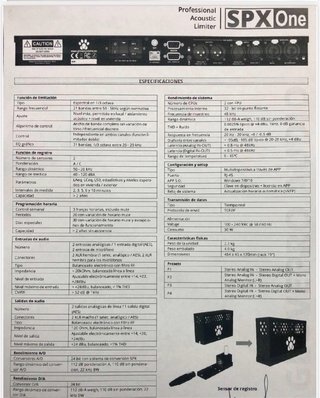 SONÓMETRO GLOVE SYSTEM SPX ONE LITE