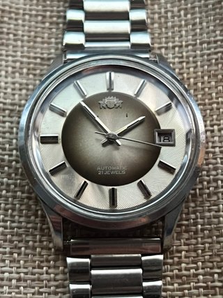 Reloj Orient Automático Vintage Marrón/Plata
