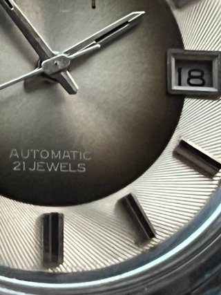 Reloj Orient Automático Vintage Marrón/Plata