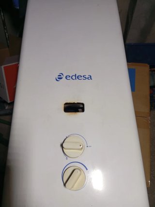 Calentador de butano Edesa
