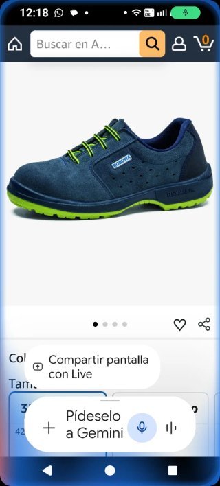 Botas de seguridad Robusta Talla 36
