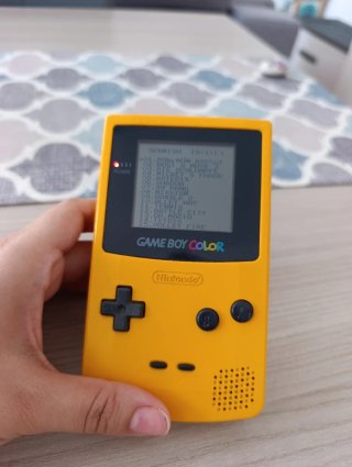 Nintendo Game Boy Color Amarillo
