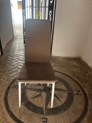 2 Sillas de comedor tapizada