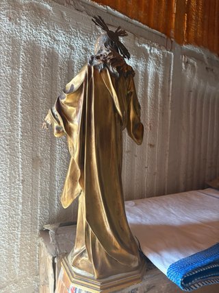 Figura Corazón de Jesús Antigua 68cm