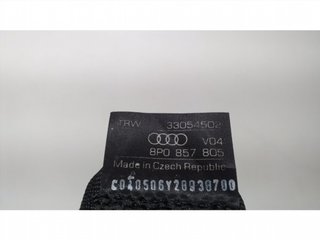 CINTURON SEGURIDAD TRASERO IZQUIERDO 8P0857805 62