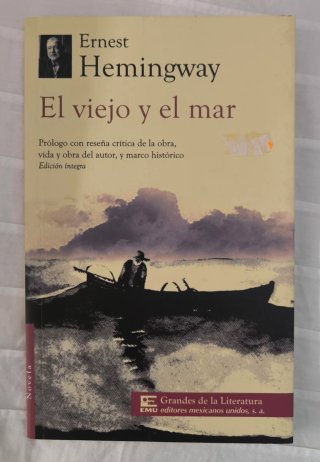 Libro El viejo y el mar, de Ernest Hemingway