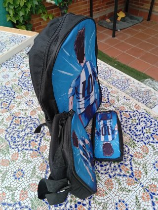 Pack Mochila, Neceser y Estuche