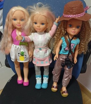 Lote de 3 muñecas Nancy