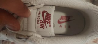 Nike Air Force 1 Blancas y Rosas nuevas