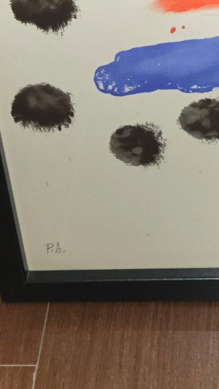 Joan Miró. Litografia original. Barcelona 64