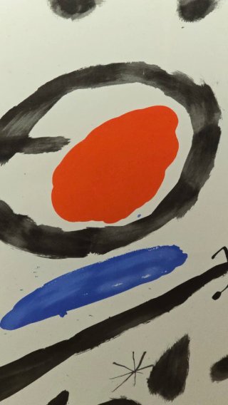 Joan Miró. Litografia original. Barcelona 64