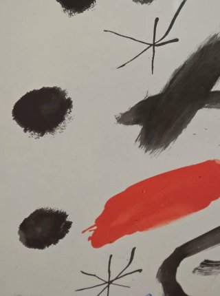 Joan Miró. Litografia original. Barcelona 64