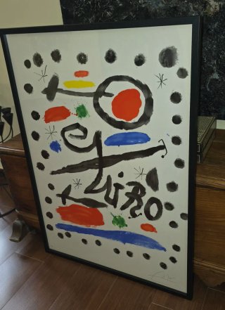 Joan Miró. Litografia original. Barcelona 64