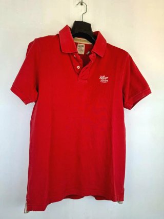 Polo Tommy Hilfiger Denim Rojo Vintage Y2K