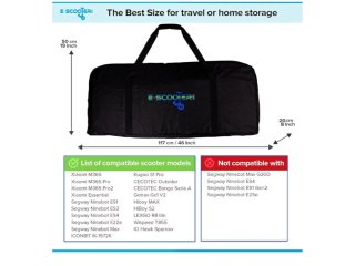 Bolsa transporte patinete eléctrico E-SCOOTER