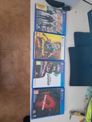 Lote Juegos PS4 y PS5: The Division, Cyberpunk, GR