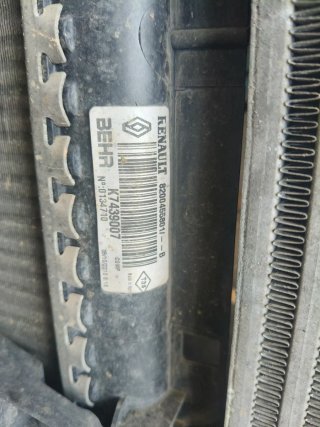 Radiador y Electroventilador Renault Kangoo II 1.5