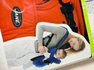 Mochila portabebés Jane naranja