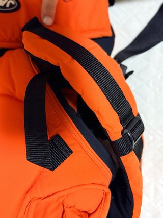Mochila portabebés Jane naranja
