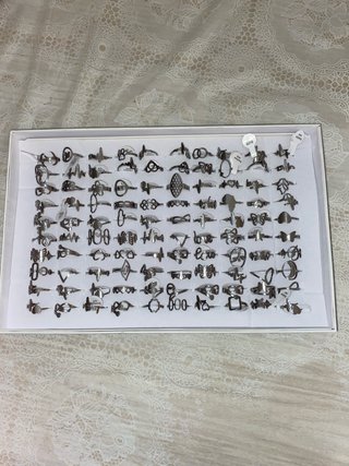 Lote de Anillos Acero Inoxidable