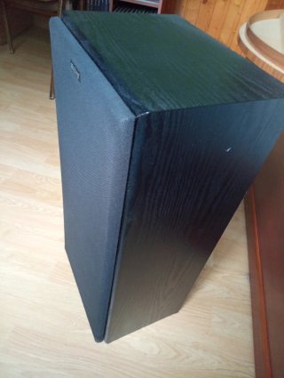 Altavoces Sanyo Grandes Negros,son 2 altavoces