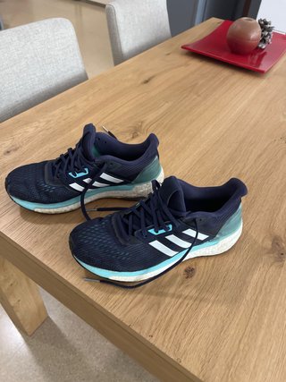 Adidas Bambas Talla 40.5 Azul