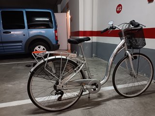 Bicicleta Monty city7 buen uso