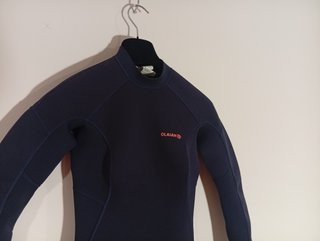 Traje de surf Olaian mujer talla S azul neopreno