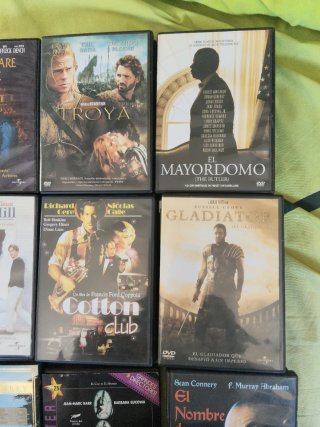 27 Películas DVD - Acción, Crimen, Drama, y otras