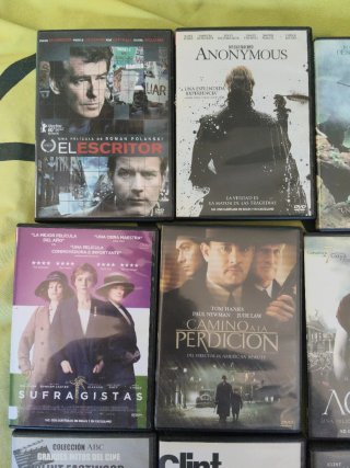 27 Películas DVD - Acción, Crimen, Drama, y otras