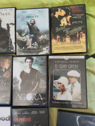 27 Películas DVD - Acción, Crimen, Drama, y otras
