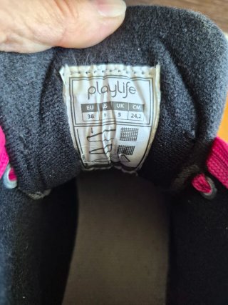 Patines Playlife Groove Negro/Rosa Talla 38