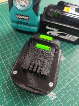 Adaptador Vonroc - Batería Makita