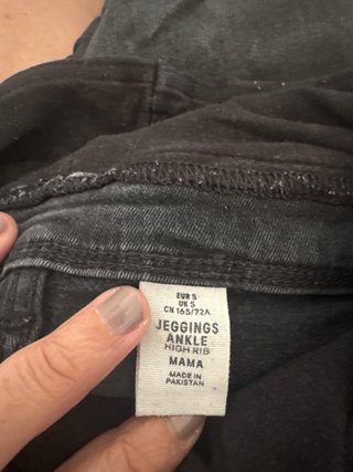 Vaqueros premamá grises
