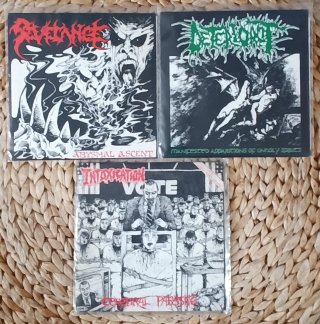 Lote-Colección de 8 EPs Drowned Xtreme Metal