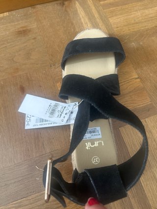 Sandalias negras Talla 37