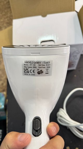 Vaporizador de ropa de mano